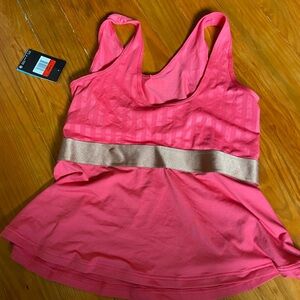 Nike Women's Tankini Top Halter Swimsuit Size L